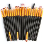 CEHVOM 20Pcs/set Makeup Brush Set tools Make-up Toiletry Kit Wool Make Up Brush Set