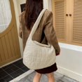 thumbnail image 4 of Sac d'Épaule Matelassé Doux Rembourré pour Femme Sac à Main Sac Grand Sac Fourre-Tout, 4 of 8