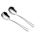 thumbnail image 1 of Shisuyan Salad Serving Flatware Stainless Steel Silver 1Set 7.9x1.9x0.4In, 1 of 9