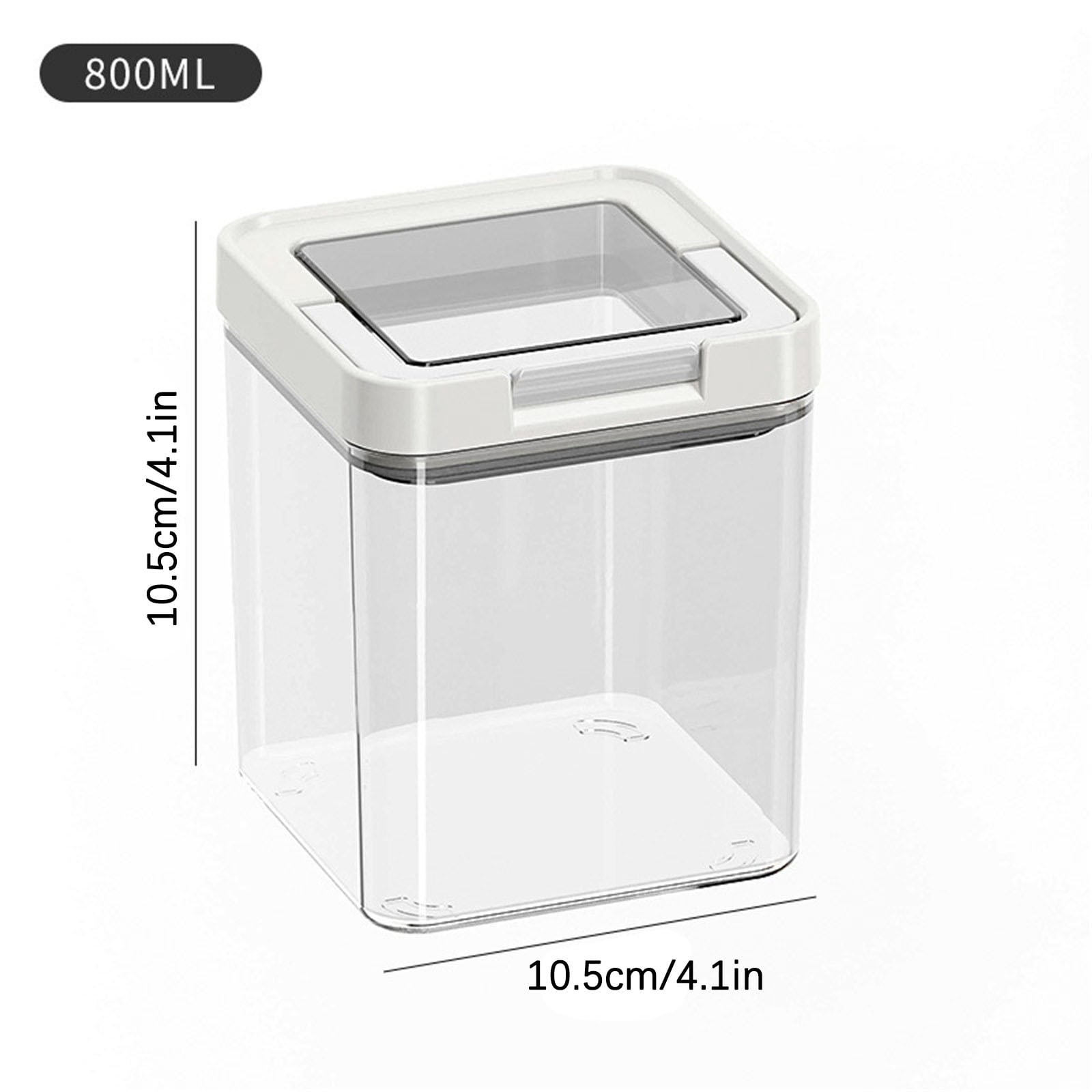 Chmadoxn Storage Trunks,Closet Organizers and Storage, Organization and Storage, Storage Bins, Storage Containers Food Grade Kitchen Grain Jars Boxes Transparent Visual Storage Jars storage jar
