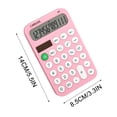 thumbnail image 3 of Birdeem Home Office Gifts,Mini Calculator Small Cute 12 Digits Standard Function Calculators for Home School Office, 3 of 4