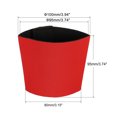 thumbnail image 2 of Unique Bargains Neoprene Insulated Reusable Coffee Tea Cups Sleeve Red, 2 of 6