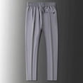 thumbnail image 4 of Men's Summer Ice Silk Straight Casual Sports Pants, 4 of 4