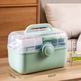 thumbnail image 2 of Boîte de Rangement pour Médicaments en Plastique à Plusieurs Couches, Grande Capacité, Armoire à Pharmacie pour la Maison, 2 of 6