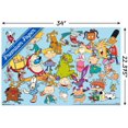 thumbnail image 2 of Nickelodeon Characters Wall Poster, 14.725" x 22.375" Framed, 2 of 4