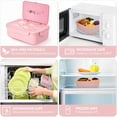 thumbnail image 2 of Boîtes Bento Adultes Contenants à Lunch pour Enfants Boîte à Lunch Bento 3 Compartiments Micro-Ondes, 2 of 4