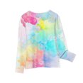thumbnail image 4 of WRKEKC Chemises à Manches Longues pour Filles, T-Shirts à Manches Longues pour Filles, Chemises à Manches Longues à Imprimés pour Filles Jolis Chandails Ras du Cou Blouses Habillées Décontractées Vêtements, 4 of 5