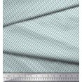 thumbnail image 2 of Soimoi Satin Silk Fabric Arrow Small Decor Fabric Printed Yard 42 Inch Wide, 2 of 3