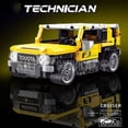 thumbnail image 2 of 497 PCS Car Building Blocks Set, 1:18 Cruiser Car Model with Pull-Back Motor - 11015, 2 of 4