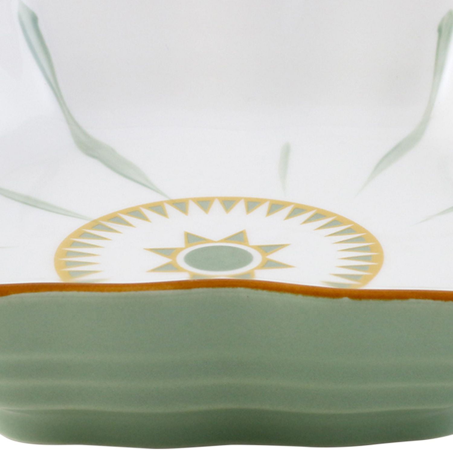 Vienna ceramic 8 inch flower soup bowl