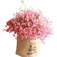 thumbnail image 1 of Coofit Artificial Flower Decorative Hanging Plant Wall Hanging Ornament with Sack, 1 of 7