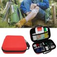 thumbnail image 3 of First Aid Kits, Emergency Equipment Set Compartment Bag Large Capacity Empty  for Home Outdoor, 3 of 7