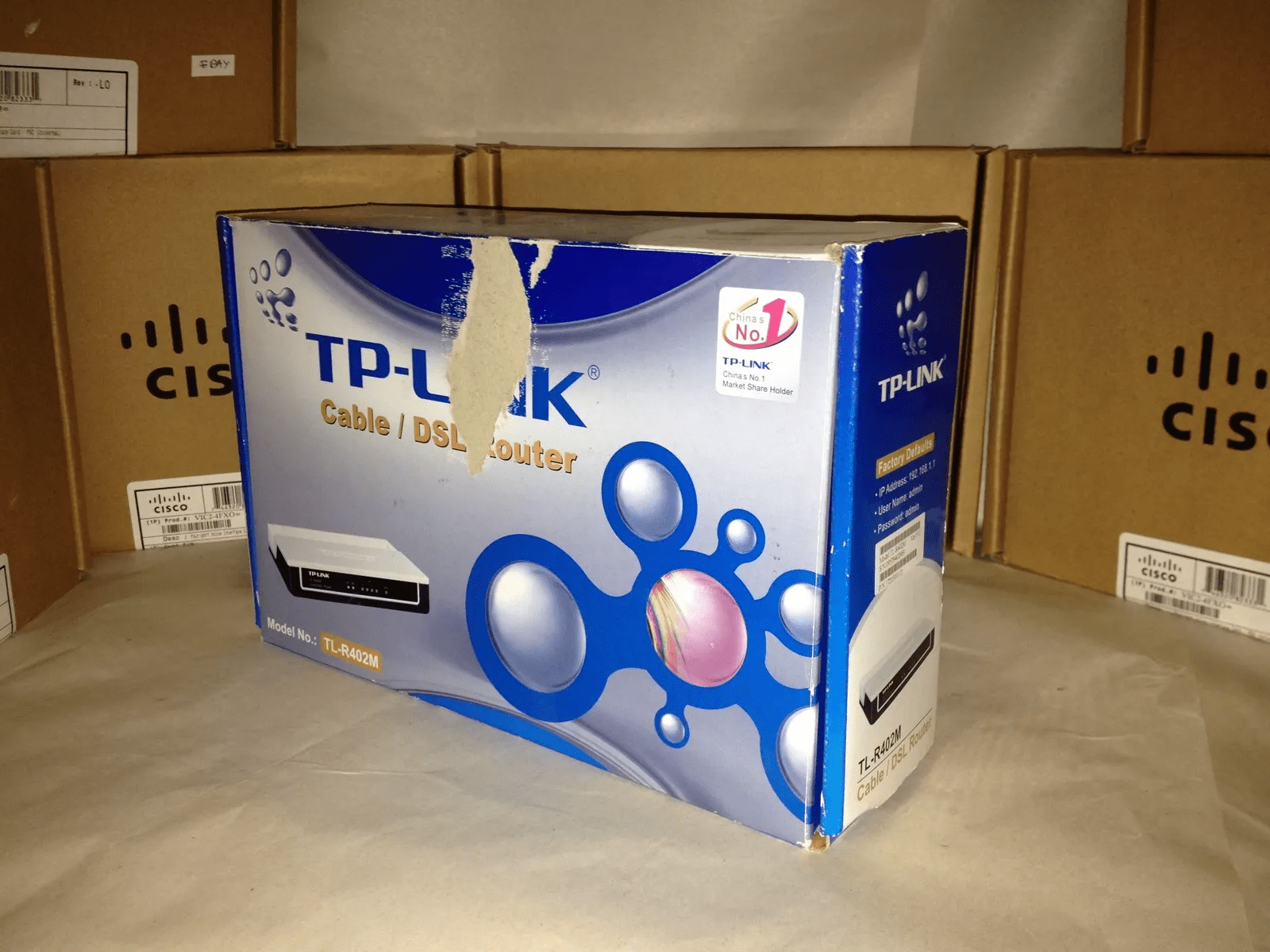 USED TP-Link TL-R402M Cable/DSL Router.