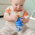 thumbnail image 4 of Fisher-Price Squishseas Silicone Walrus Rattle & Teether Activity Toy for Newborn Baby, 4 of 6