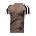 thumbnail image 2 of BOBOGOJP T-Shirt de Travail Décontracté en Coton à Col Rond Manches Courtes pour Hommes (B,TTG), 2 of 3