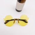 thumbnail image 4 of CSChome Children Sunglasses Children Sunglasses Duckling Shape Translucent UV Block Sunlight Eye Protection Photo Prop Girls Vacation Summer Beach, 4 of 7