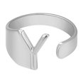 thumbnail image 1 of EGNMCR Rings Fashion Couple Ring Twenty Six English Letter Open Ring Couple Jewelry Letter ring, 1 of 1