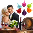 thumbnail image 4 of Ynlkorvg Bouchon de Vin Petit Oiseau Bouchon de Bouteille de Vin Coloré Réutilisable en Silicone Bouchon de Bouteille de Vin Décorer Bouchon de Vin Mignon pour, 4 of 9