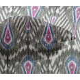 thumbnail image 4 of oneOone Viscose Chiffon Fabric Big Motif Ikat Print Fabric BTY 42 Inch Wide, 4 of 4