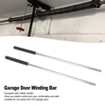 thumbnail image 4 of Metal Winding Bar, 1 Pair 17.2 Inch Comfortable Grip 1/2 Inch Diameter Portable Garage Door Torsion Spring Winding Bar  for Car Sedan SUV RV Garage Doors, 4 of 7