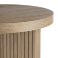 thumbnail image 2 of Bouclair Oak Wood Veneer Side Table End Table, 2 of 6