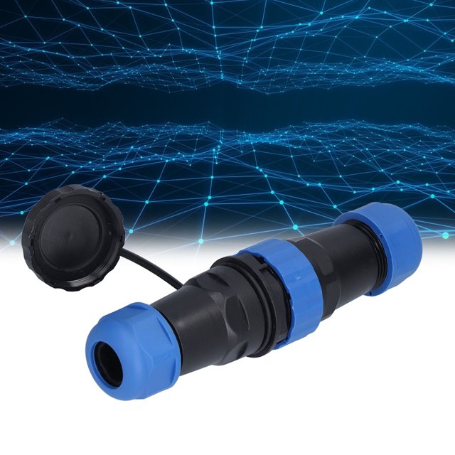 ANGGREK Waterproof Aviation Connector, Waterproof Aviation Cable Connector Socket Oxidation Resistance For Electronic Equipment