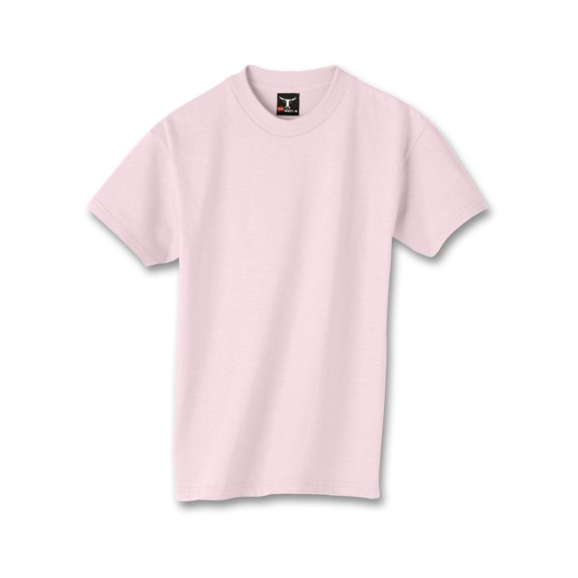 Hanes T-Shirt Garçon Beefy-T, TP, Rose Pâle