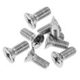 thumbnail image 2 of KAKOWELY 8pcs Brake Disc Rotor Screws Kit for Front Rotors and Brake Pads 93600-06014-0H Stainless Steel Retaining Screws Kit Compatible with Honda,0.59X"X0.39"X0.39", 2 of 5