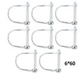 thumbnail image 2 of fastboy 8pieces Round Arch Wire Lock Pin For Secure Towing In Garden Heavy Duty Lynch Pin Trailer Hitch Lock 6*60, 2 of 6