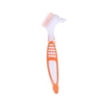 thumbnail image 1 of mtvxesu Manual Toothbrushes 1Pc Denture Teeth Brush Easy Grip Handle Double Sided Toothbrushes Sale, 1 of 1
