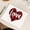 A, variante sur Danhjin Napperon Napperon Napperons de la Saint-Valentin Napperons Isolants Tapis de Tasse Tapis en Lin Tapis de Table Imprimés Napperons