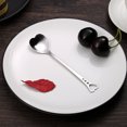 thumbnail image 4 of EeaseCA 6pcs Stainless Steel Heart Shape Spoons Scoop Stirring Spoon Tableware for Dessert Cake Coffee, 4 of 9