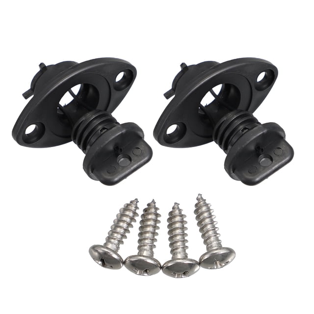 SHISUYAN 6 Pcs Kayak Scupper Plug Boat Drain Plugs with Screw Thread Bung for Kayak Canoe