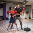 thumbnail image 3 of Costway Sac de Frappe pour Enfants avec Support Hauteur Ajustable Équipement de Boxe avec Gants, 3 of 9