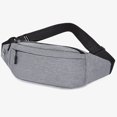 thumbnail image 2 of Sac Banane Élégant pour Hommes Femmes Ceinture Réglable Course Cyclisme Voyage Sports Décontracté Usage Quotidien, 2 of 9