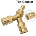 thumbnail image 2 of 3/8 Fitting Pressure Washer Tee Splitter Coupler 1PC 4.0 GPM Accessories, 2 of 11