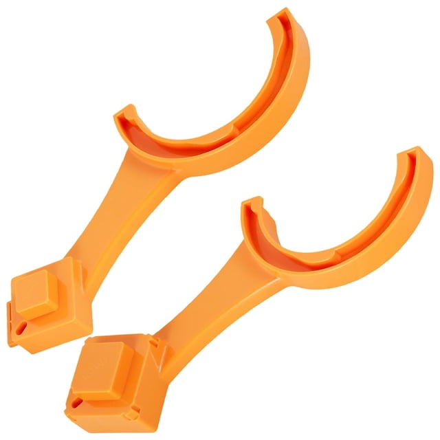 EIMELI 2pcs RV Sewer Fitting Wrench Set General RV Sewer Hose Wrench Sturdy Plastic RV Sewer Hose Connection Wrench Multi-purpose RV Sewer Hose Wrench for 3inch and 4inch Sewer Covers (Or
