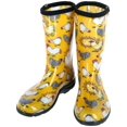 thumbnail image 2 of Principle Plastics 078146 Sluggers Bottes de Confort Imperméables pour Femmes - Jaune Poulet - 7, 2 of 2