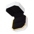 thumbnail image 2 of Engagement Ring Box, Exquisite Easy Cleaning LED Light Ring Box Elegant Design  For Wedding For Proposal For Engagement White,Black, 2 of 8