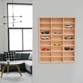 thumbnail image 4 of Diecast Car Display Shelves Collectibles Shelves Doll Display Rack 24 Grid, 4 of 8