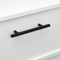 thumbnail image 2 of Era Round Pull Cabinet Handles 4-pack, Black, 2 of 6