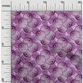 thumbnail image 2 of oneOone Polyester Spandex Purple Fabric African Craft Projects Decor Fabric Printed By The Yard 56 Inch Wide, 2 of 4