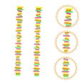 thumbnail image 4 of UPGRATOR 2Pcs Yellow and Streamers for Neon Party and Black Light Party Decorations, 4 of 7