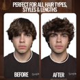 thumbnail image 2 of Simpletics Himalayan Sea Salt Spray for Straight & Wavy Hair - All Natural, 5 Ingredient, Texturizing & Volumizing Product - Vanilla Scented - Adds Volume, Texture, Beach Look to Men & Women, 240ml..., 2 of 5