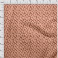 thumbnail image 4 of oneOone Polyester Spandex Orange Fabric Colorful Dinosaur Cartoon Fabric For Sewing Printed Craft Fabric By The Yard 56 Inch Wide, 4 of 5