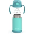 thumbnail image 4 of Thermos Biberon à Paille en Acier Inoxydable Isolé sous Vide 10 Oz, Verte, 4 of 5