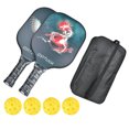 thumbnail image 1 of Pickleball Paddle, Professional Pickleball Sport Set, With PP Core For Families Children Ball Games, 1 of 8