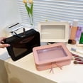 thumbnail image 1 of Vaidha Transparent Makeup Bag With Zipper Mini Transparent Makeup Bag Wallet Organizer Suitable For Portable Travel Necessities, 1 of 2