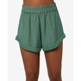 thumbnail image 1 of O'Neill Shorts Juniors Alden Unis, Vert, Très Petit, 1 of 7