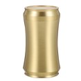 thumbnail image 1 of 1 Pce Boîte à Thé Scellée Simple en Cuivre Pot de Rangement Portable pour Feuilles de Thé Doré, 1 of 9